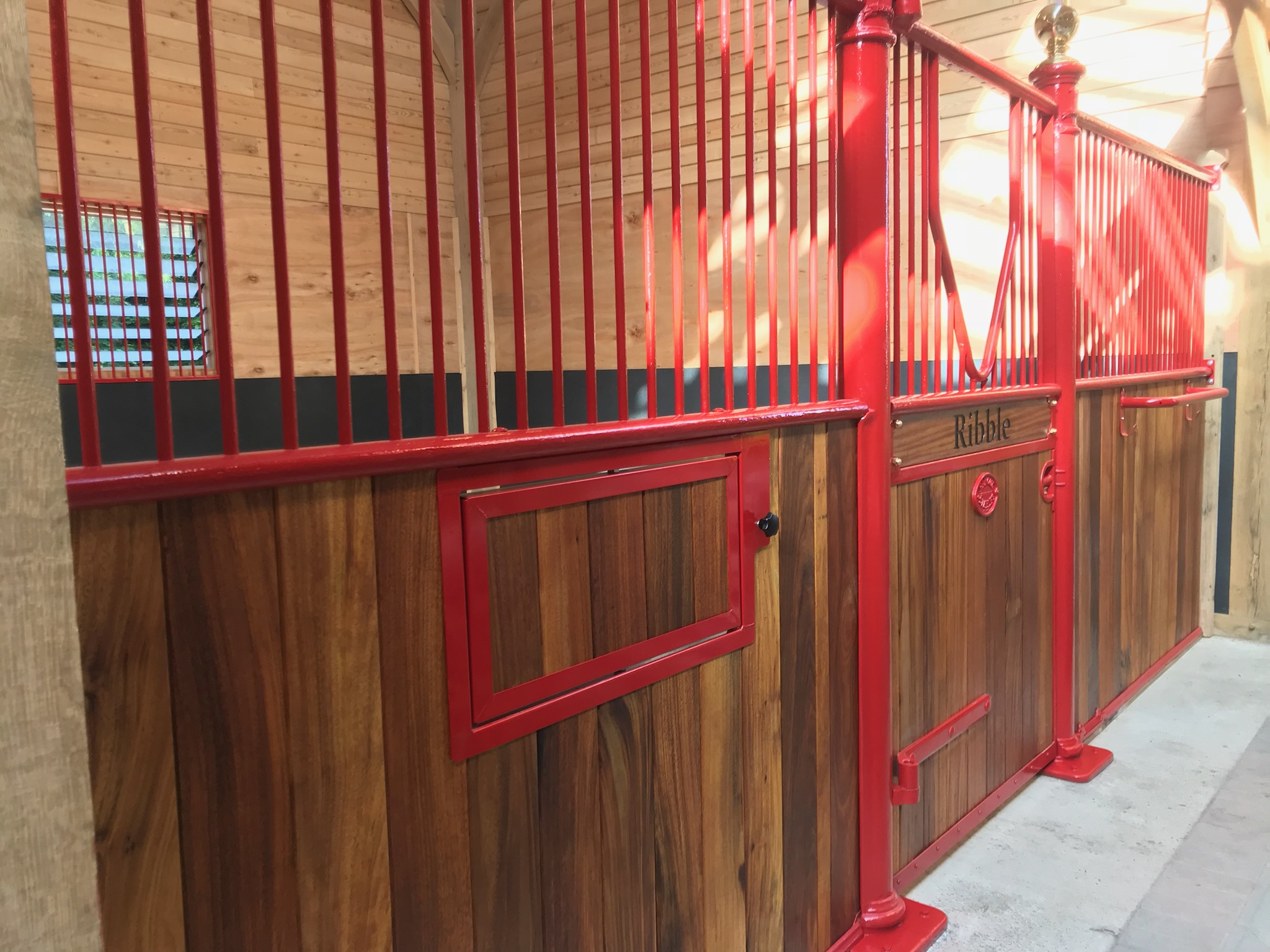 Hand crafter victorian cast iron stables in the UK