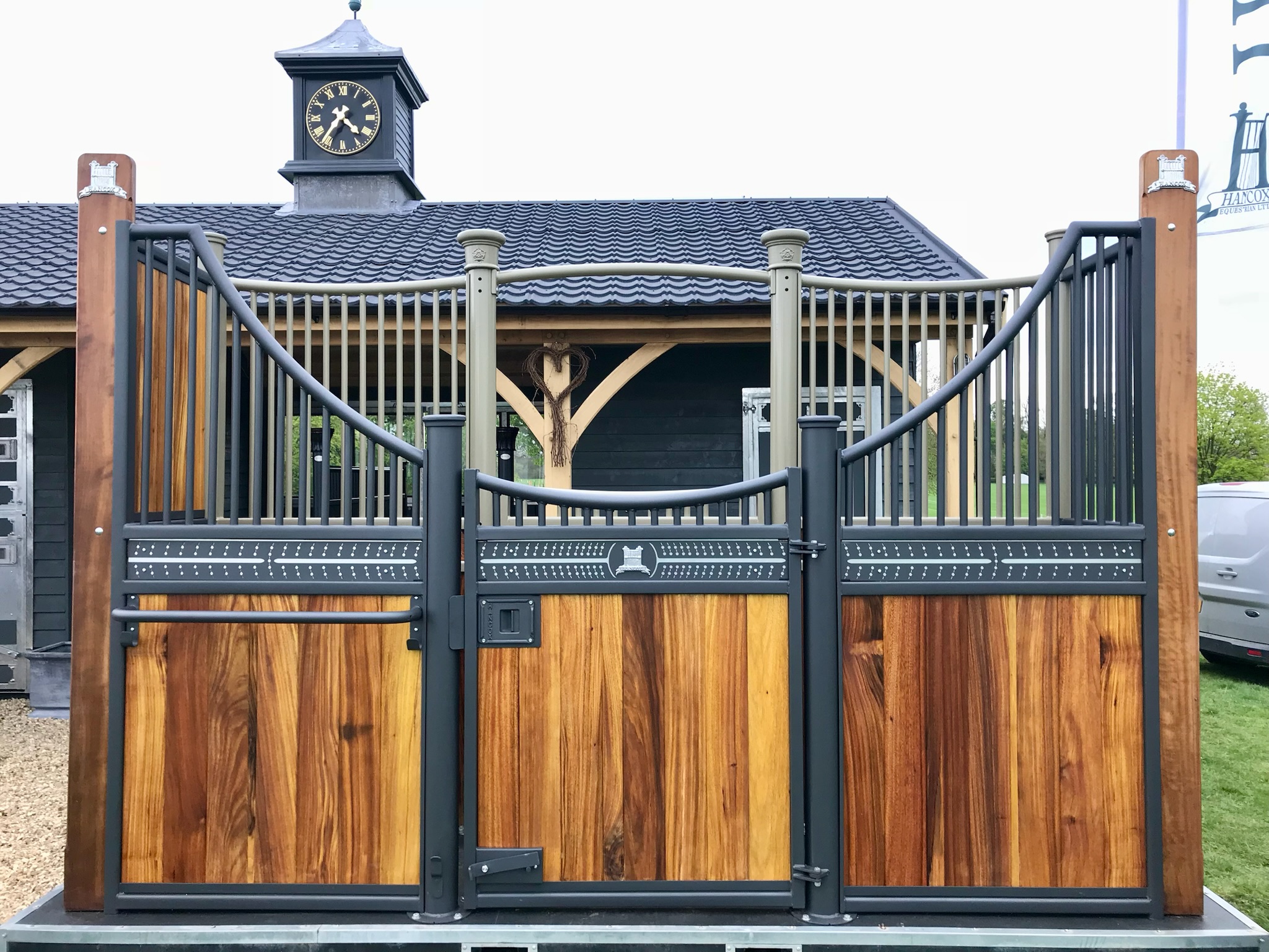 Powder Coated Internal stables